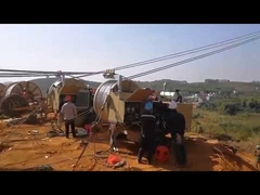 2*40 Hydraulic Tension Machine working in the 500KV stringing site