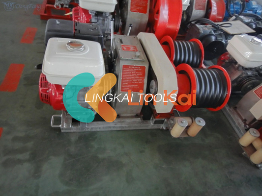 30kn 50kn 9KW محرك مزدوج كابستان كابل الرافعة البرج تشييد المعدات