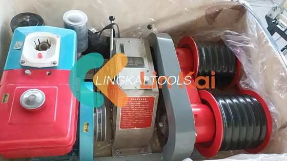 الديزل 3 طن مزدوج كابستان كابل الرافعة سحب البرج معدات البناء