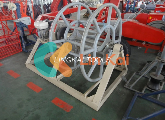 25kN قوة الحمل المسموح به Stranders Wire Take Up Machine للاختبار قبل الشحن