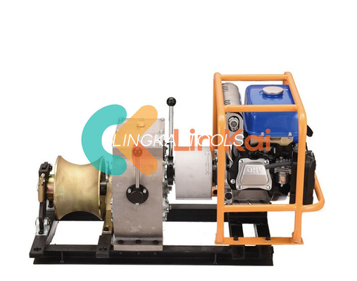 محرك غازي ثقيل يعمل بـ 30 Kn 4 Gear مشغل كابستان ويندش مع طبل منفصل