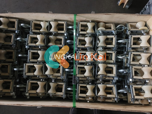 2.2kg OPGW الحزم المزدوجة دعم الدوار حمولة العمل 2KN